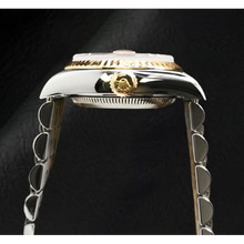 Afbeelding in Gallery-weergave laden, Rolex Jaar 2001 Datejust Grijs Parelmoer Diamant Wijzerplaat 26 mm Tweekleurig Horloge