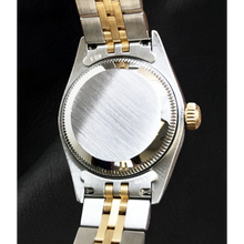 Afbeelding in Gallery-weergave laden, Rolex Jaar 2001 Datejust Grijs Parelmoer Diamant Wijzerplaat 26 mm Tweekleurig Horloge