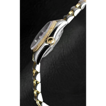 Afbeelding in Gallery-weergave laden, Rolex Jaar 2001 Datejust Grijze Diamant Wijzerplaat 26 mm Tweekleurig Dameshorloge
