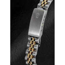 Afbeelding in Gallery-weergave laden, Rolex Jaar 2001 Datejust Grijze Diamant Wijzerplaat 26 mm Tweekleurig Dameshorloge