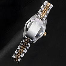 Afbeelding in Gallery-weergave laden, Rolex Lady Datejust 26 mm Zilveren Diamanten Jubilee Wijzerplaat Tweekleurig Horloge