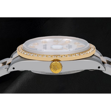 Afbeelding in Gallery-weergave laden, Rolex Lady Datejust Wit Parelmoer Diamant Wijzerplaat 31 mm Tweekleurige Oyster Armband Horloge