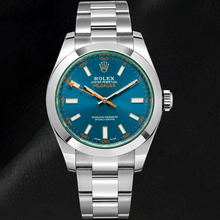 Afbeelding in Gallery-weergave laden, Rolex Milgauss 40mm 116400GV Blauwe Lichtgevende Wijzerplaat Roestvrij Staal Oyster-armband Horloge