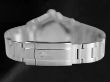 Afbeelding in Gallery-weergave laden, Rolex Oester Doorlopend koraalrood stalen horloge met lichtgevende wijzerplaat