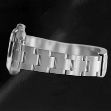 Afbeelding in Gallery-weergave laden, Rolex Oester Doorlopend koraalrood stalen horloge met lichtgevende wijzerplaat