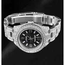 Afbeelding in Gallery-weergave laden, Rolex Oyster Perpetual 26mm 10ct Iced Echte Diamanten Dameshorloge