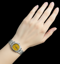 Afbeelding in Gallery-weergave laden, Rolex Oyster Perpetual 31mm roestvrij staal dameshorloge P3