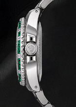 Afbeelding in Gallery-weergave laden, Rolex Submariner 40 mm 16800 Groene Lichtgevende Wijzerplaat Roestvrij Staal Horloge