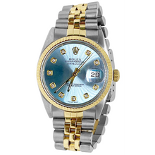 Afbeelding in Gallery-weergave laden, Rolex blauw roestvrij staal