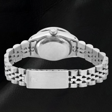 Afbeelding in Gallery-weergave laden, Rolex Datumjust roestvrij staal jubileumarmband roze dweil diamanten wijzerplaat dameshorloge