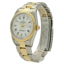 Afbeelding in Gallery-weergave laden, Rolex tweekleurig herenhorloge Oester-armband heren