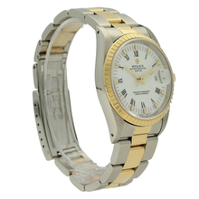 Afbeelding in Gallery-weergave laden, Rolex tweekleurig herenhorloge Oester-armband heren