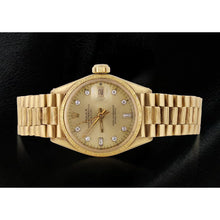 Afbeelding in Gallery-weergave laden, diamanten wijzerplaat Rolex