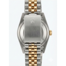 Afbeelding in Gallery-weergave laden, Rolex witte stok wijzerplaat zeer fijn dames geelgouden horloge jubileum
