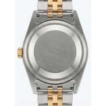 Afbeelding in Gallery-weergave laden, Rolex witte stok wijzerplaat zeer fijn dames geelgouden horloge jubileum