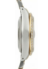 Afbeelding in Gallery-weergave laden, Rolex zilveren diamanten wijzerplaat Datumjust dameshorloge tweekleurige armband