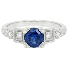 Afbeelding in Gallery-weergave laden, echte round diamant 1.65karaat ring bovenaanzicht