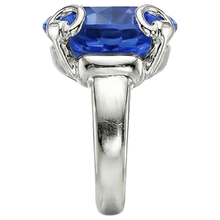 Afbeelding in Gallery-weergave laden, Natuurlijke Saffier Ring 7.01ct - Witgoud 14K