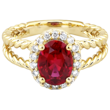 Afbeelding in Gallery-weergave laden, echte round diamant 1.25karaat ring zijaanzicht