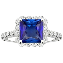Afbeelding in Gallery-weergave laden, echte round diamant 4.50karaat ring close-up detail