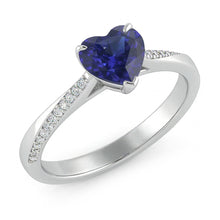 Afbeelding in Gallery-weergave laden, echte round diamant 2karaat ring vooraanzicht