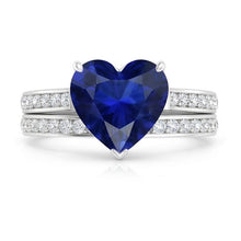 Afbeelding in Gallery-weergave laden, echte round diamant 4karaat eternity ring zijaanzicht