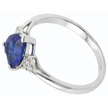 Afbeelding in Gallery-weergave laden, echte round diamant 1.75karaat ring zijaanzicht