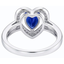 Afbeelding in Gallery-weergave laden, echte round diamant 3karaat ring bovenaanzicht