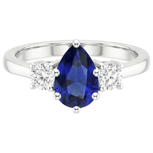 Afbeelding in Gallery-weergave laden, echte round diamant 3karaat ring profielweergave