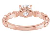 Afbeelding in Gallery-weergave laden, Natuurlijke Diamanten Ring 2ct - Roségoud 14K