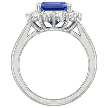 Afbeelding in Gallery-weergave laden, echte round diamant 4.50karaat ring op wit