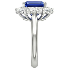 Afbeelding in Gallery-weergave laden, echte round diamant 4.50karaat ring profielweergave