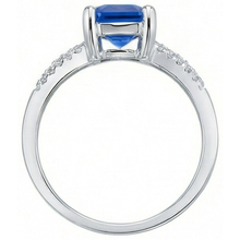 Afbeelding in Gallery-weergave laden, echte round diamant 2karaat ring profielweergave