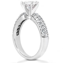 Afbeelding in Gallery-weergave laden, Ronde diamanten verjaardag grote geaccentueerde ring 2,75 ct. - harrychadent.nl
