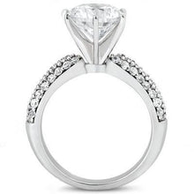 Afbeelding in Gallery-weergave laden, Ronde diamanten verjaardag grote geaccentueerde ring 2,75 ct. - harrychadent.nl