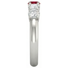 Afbeelding in Gallery-weergave laden, echte round diamant 1.50karaat ring band detail