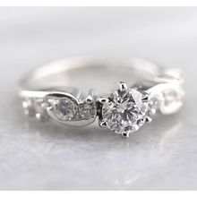 Afbeelding in Gallery-weergave laden, Ronde Echt Diamanten Verlovingsring 1,50 Karaat Witgoud 14K