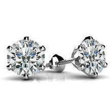 Afbeelding in Gallery-weergave laden, GIA-gecertificeerd Echte Diamant Oorbel 2.01 Karaat
