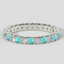 Afbeelding in Gallery-weergave laden, Ronde Paraiba Eternity Band