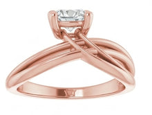 Afbeelding in Gallery-weergave laden, Natuurlijke Diamanten Ring 5ct - Roségoud 14K