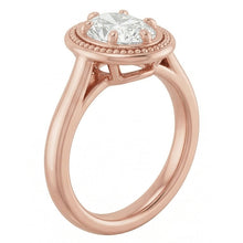 Afbeelding in Gallery-weergave laden, Natuurlijke Diamanten Ring 4ct - Roségoud 14K