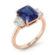 Afbeelding in Gallery-weergave laden, echte diamant 4karaat ring vooraanzicht