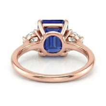 Afbeelding in Gallery-weergave laden, echte diamant 4karaat ring profielweergave