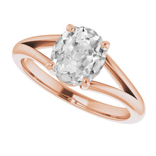 Afbeelding in Gallery-weergave laden, Briljant Solitaire Verlovingsring 4,50 karaat 14K Rosé Goud – hoofdaanzicht