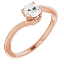 Afbeelding in Gallery-weergave laden, Fijne Diamant Solitaire Ring – hoofdaanzicht
