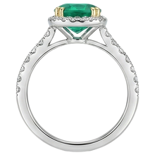 Afbeelding in Gallery-weergave laden, Premium Sieraadsteen Ring 2,50 karaat – profielaanzicht