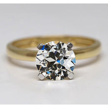 Afbeelding in Gallery-weergave laden, Diamant Solitaire Ring – hoofdaanzicht