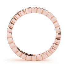 Afbeelding in Gallery-weergave laden, Briljant Eternity Band 3,24 karaat 14K Rosé Goud – vooraanzicht