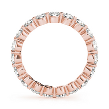 Afbeelding in Gallery-weergave laden, Ambachtelijk Fijne Diamant Eternity Band 0,15 karaat – vooraanzicht
