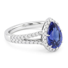 Afbeelding in Gallery-weergave laden, Saffier Diamanten Ring